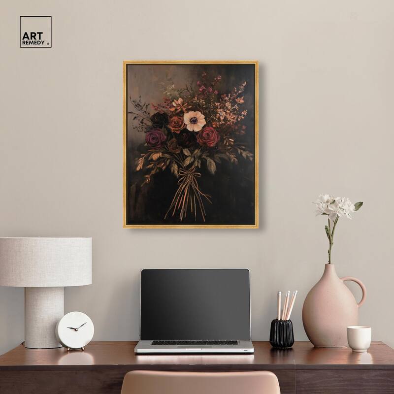 Smoldering Bouquet II Canvas by Art Remedy