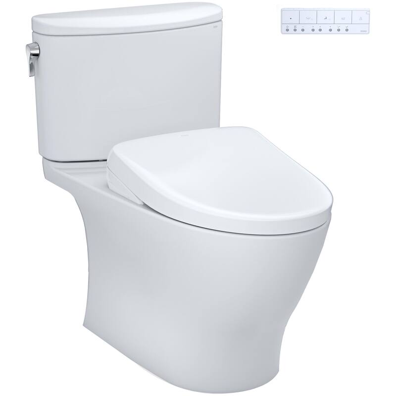 Toto MW4424726CEFG#01 Nexus 1.28 GPF Two Piece Elongated Chair Height Toilet