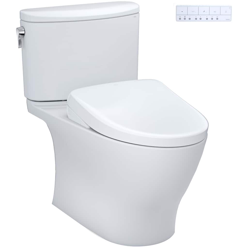 Toto MW4424736CEFGA#01 Nexus 1.28 GPF Two Piece Elongated Chair Height Toilet