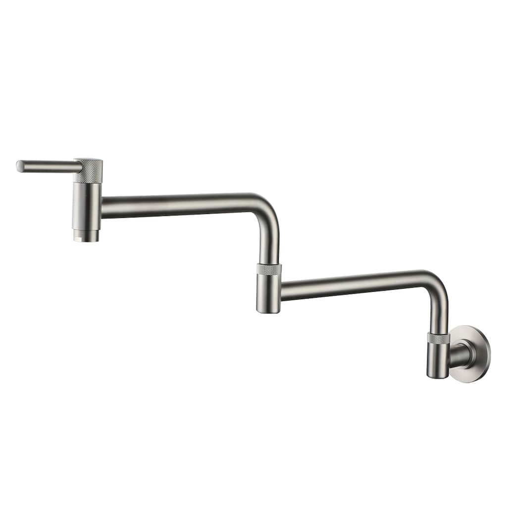 Modern Wall Mounted Pot Filler Kitchen Sink Faucet