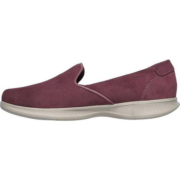 skechers go step lite suede delight