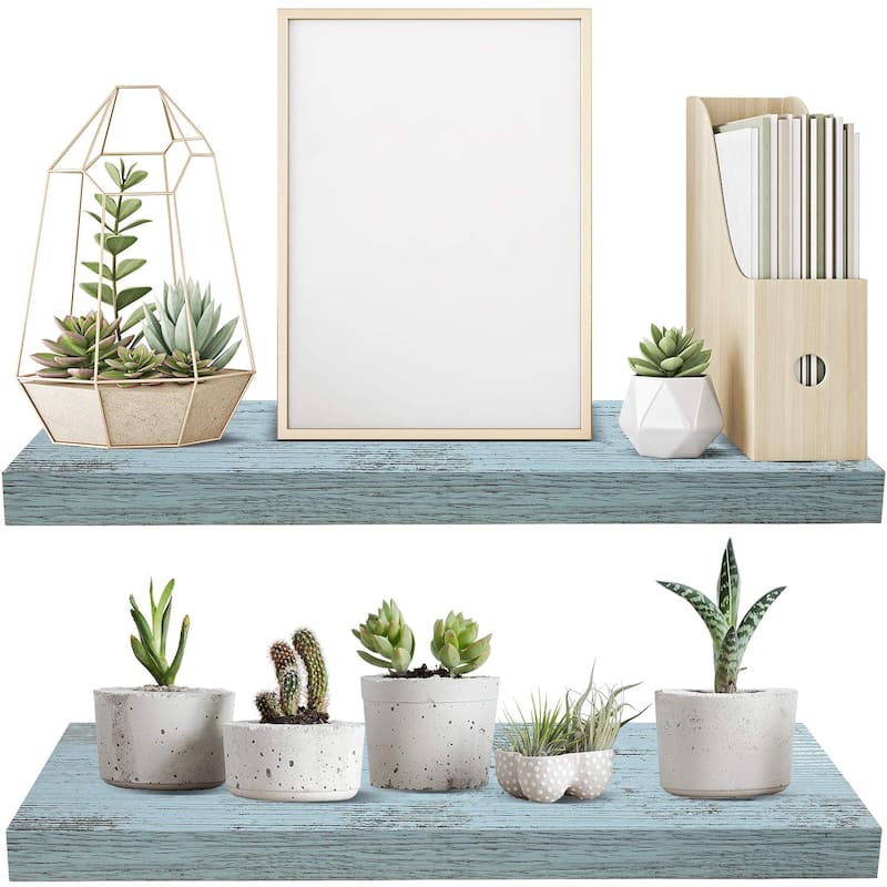 Floating Shelf, Hanging Wall Shelves Decoration Extra Long 24 Inch