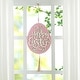 preview thumbnail 19 of 22, Glitzhome Easter Wooden Eggs Door Hanger Metal Truck Bunny Garland Wall Hanging Decor - N/A