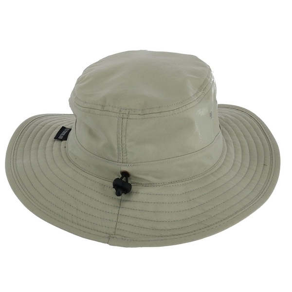 Elysiumland Mens Water Resistant Boonie Hat with Sunglasses Loop