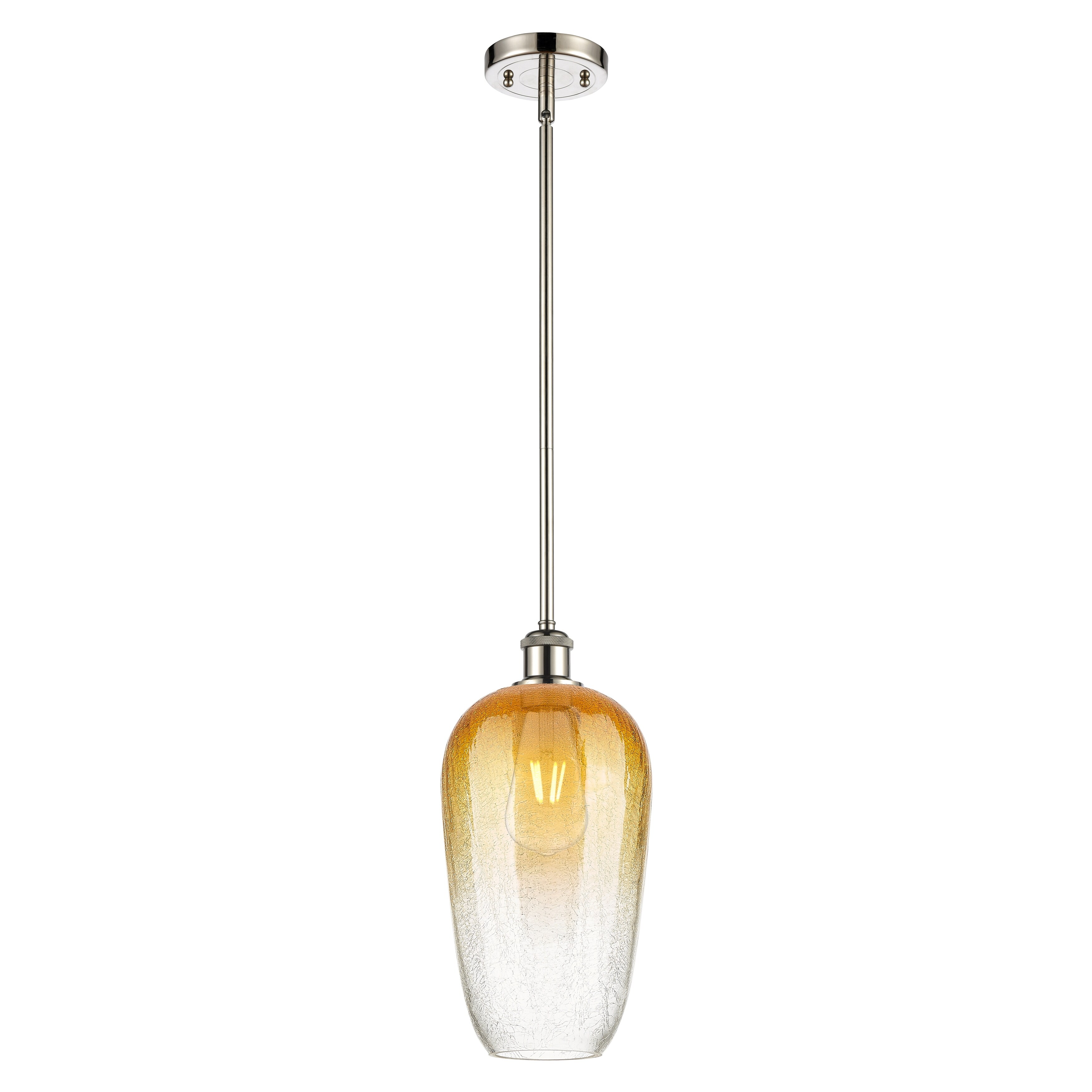 Innovations Lighting Endless Possibilities Ballston - Brookhaven Flute - 1 Light 7" Stem Hung Mini Pendant