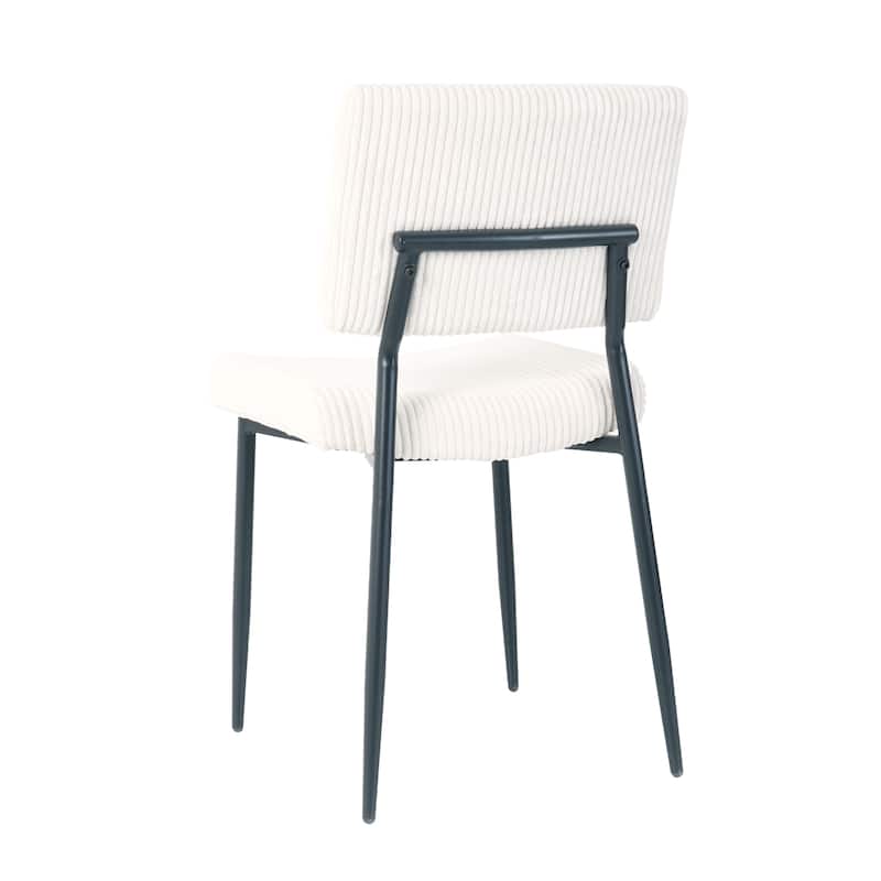 Dining Chair with Metal Legs(Set Of 4)
