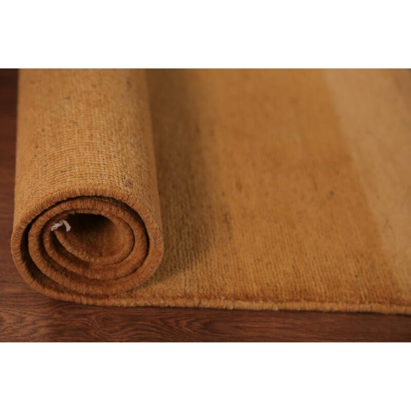 Gabbeh Oriental Rug Hand-Knotted Wool Carpet - 2'9" x 3'11"