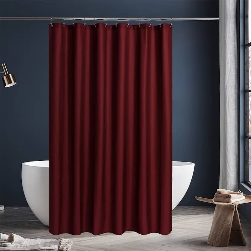 Fabric Water Repellent Shower Curtain Liner