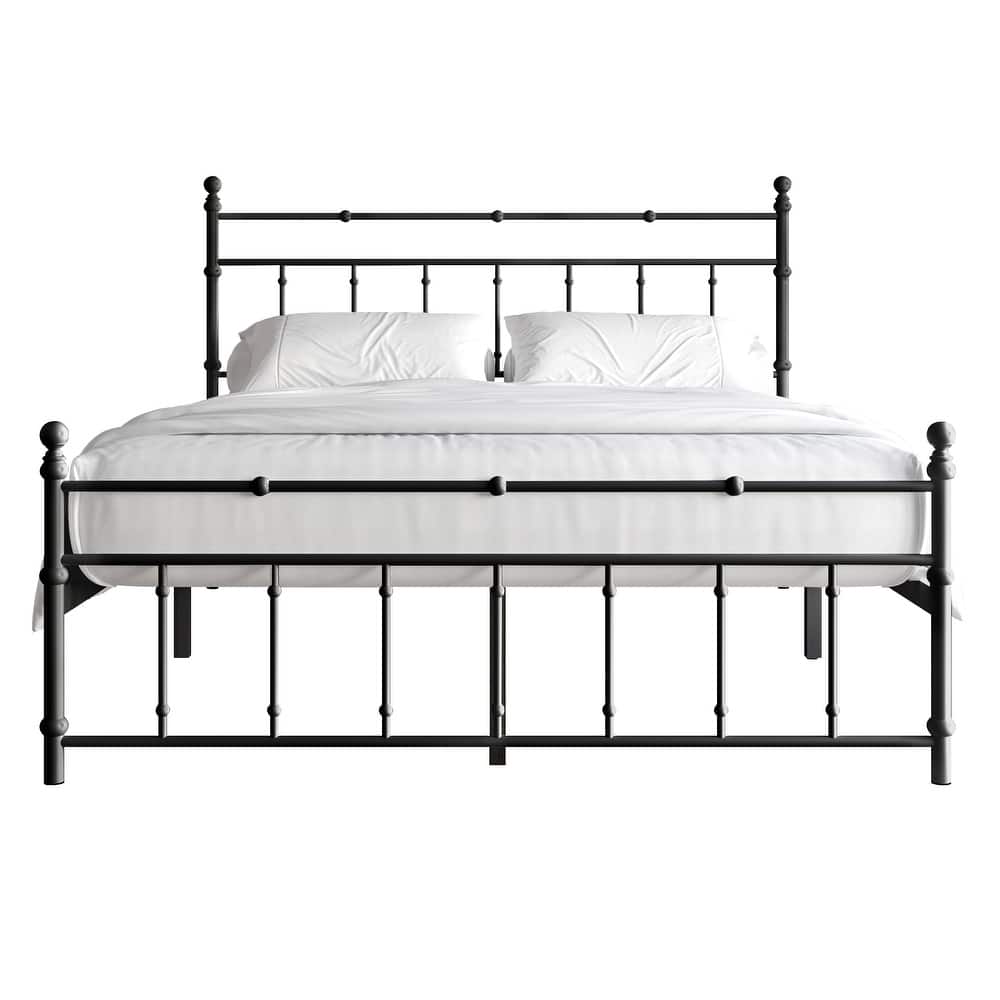 CraftPorch Victoria Style Metal Platform Bed
