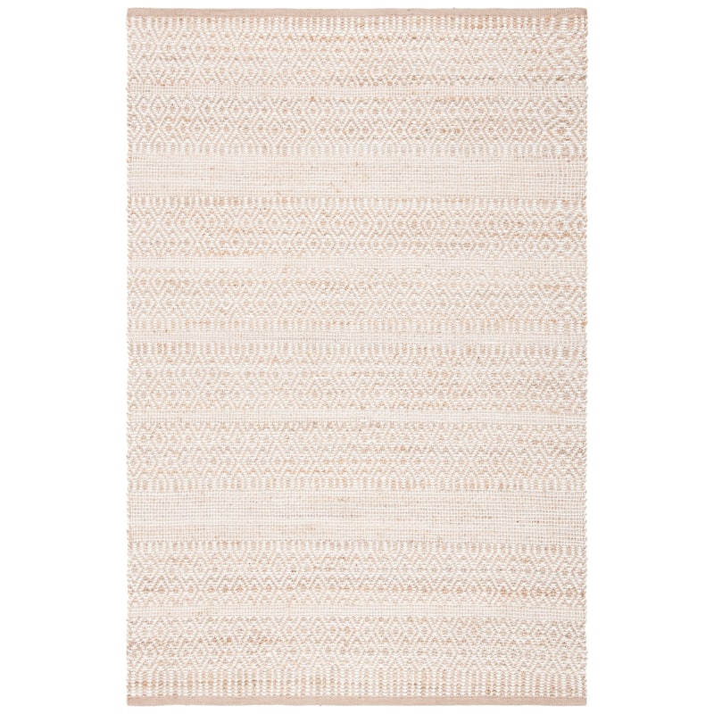 SAFAVIEH Handmade Natural Fiber Presley Geometric Jute Rug