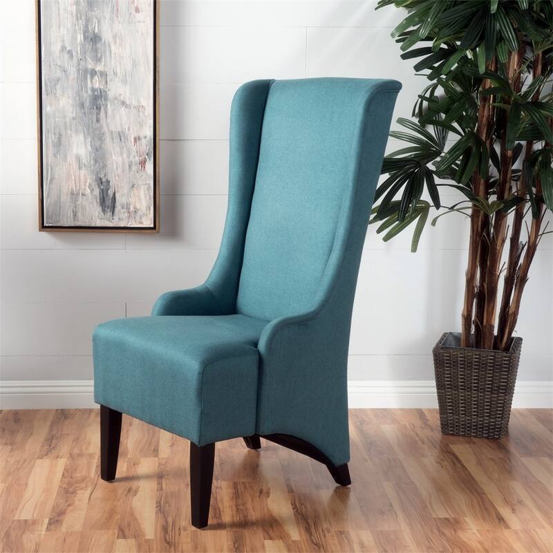 Dining Chair, Upholstered Back Rest Seat Accent Chair With Birch Wood Legs, Leisure Chair For Restaurants Living Rooms