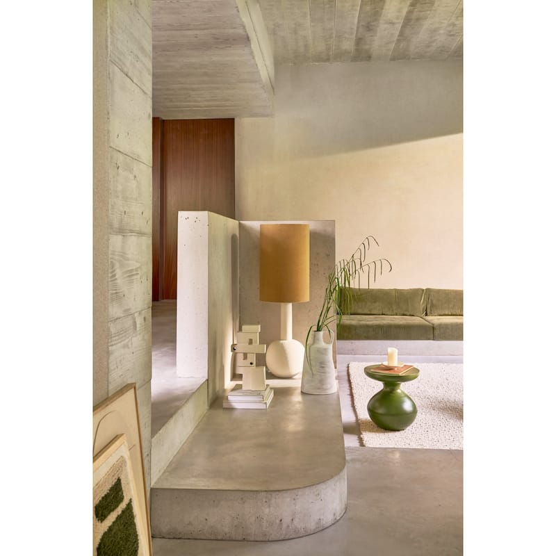 Solid Standing Vista Decoration - 14.75" - Cream