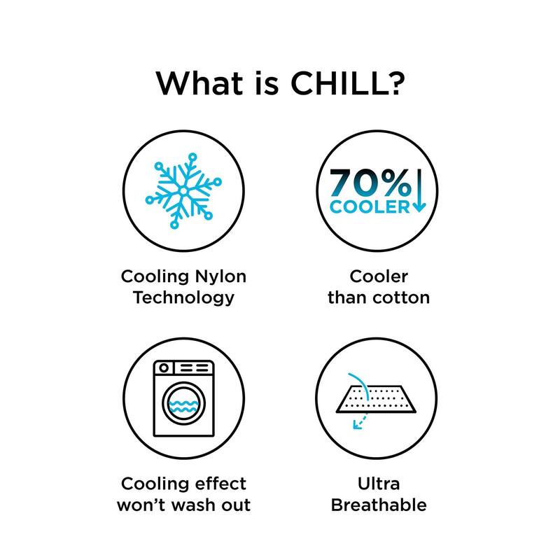 NIGHT Chill Cooling Pillowcase - Cooling Pillow Cover for Hot Sleepers - Breathable and Soft