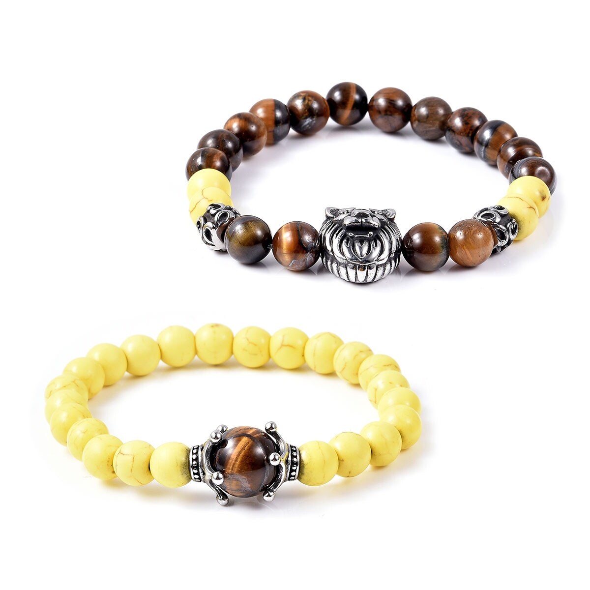 yellow tiger eye bracelet