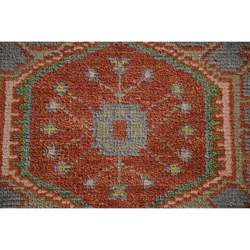 Geometric Kazak Oriental Accent Rug Handmade Traditional Wool Carpet - 3'0"x 5'0"