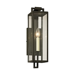 Troy Lighting Beckham 1-light Forged Iron Outdoor Wall Sconce