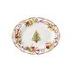 preview thumbnail 1 of 1, Royal Albert Old Country Roses Christmas Tree Oval Platter 13"