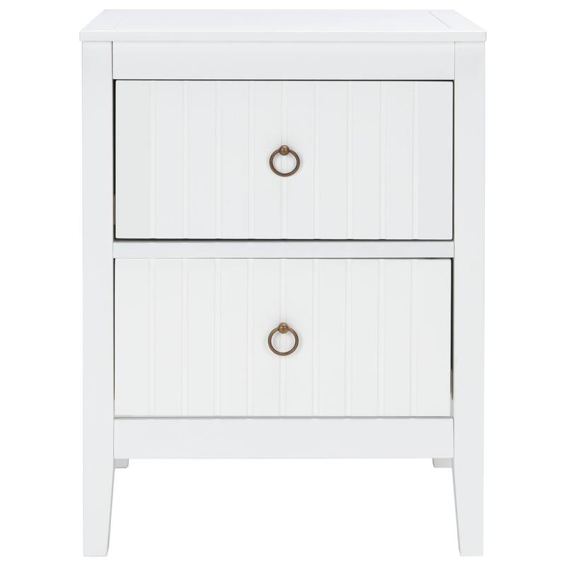 SAFAVIEH Deogilde 2-Drawer Accent Table Nightstand