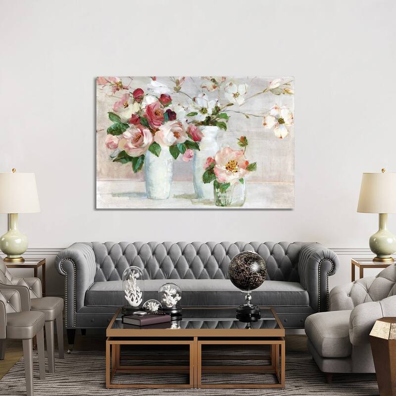 iCanvas "Shades of Blush" by Sally Swatland Canvas Print