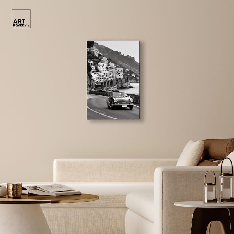 Drive through the Town Canvas by Art Remedy