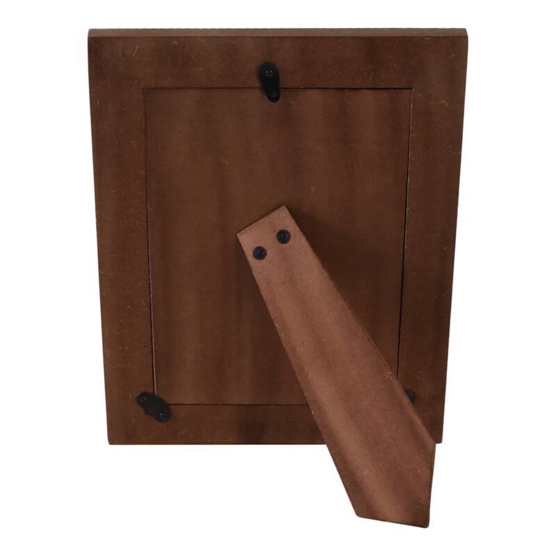 Wood Glass Decorative Picture Frames Modern for Multi-Room - 9" Ivory