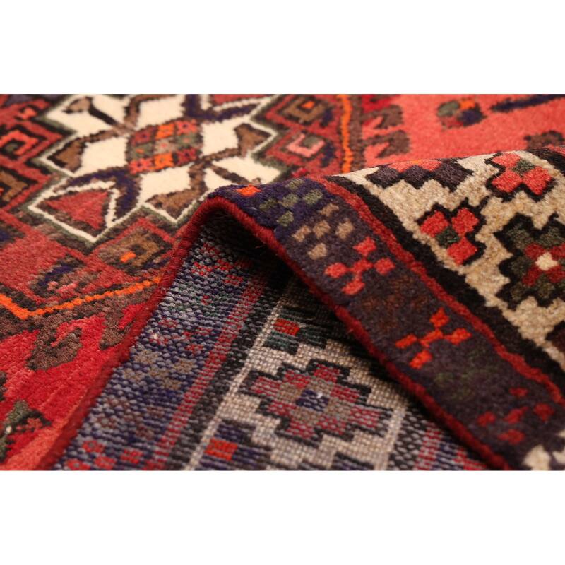 ECARPETGALLERY Hand-knotted Andelz Light Red Wool Rug - 3'3 x 4'8