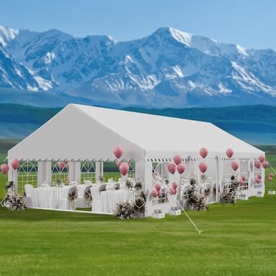 Outdoor White Canopy Tent for Party - 20*40 Ft