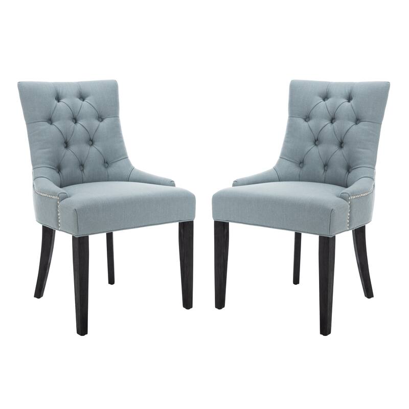 SAFAVIEH Loren Dining Chair (Set of 2) - 24"W x 25"D x 39"H