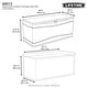 preview thumbnail 28 of 34, Lifetime Heavy-Duty Outdoor Storage Deck Box (130 Gallon)