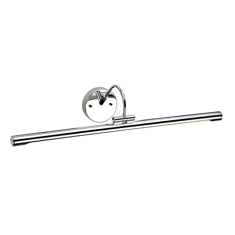 Alton Large LED Picture Light Polished Chrome - 7"h x 26.5"w x 8.5"d