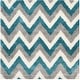 preview thumbnail 9 of 11, SAFAVIEH Kids Shag Valeryia Nursery Playroom 2-inch Thick Rug 4' Square - Ivory/Blue - Square
