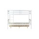 preview thumbnail 10 of 18, Bunk Bed with 2 Storage Drawers Under Bed,Detachable Beds,Full over Full for Bedroom