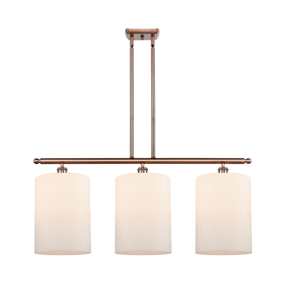 Innovations Lighting Cobbleskill - 3 Light 36" Island Light