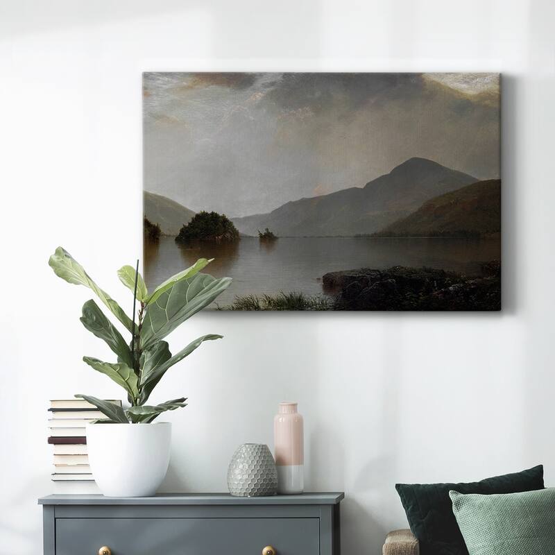 Vintage Landscape -CMXLIX -Gallery Wrapped Canvas