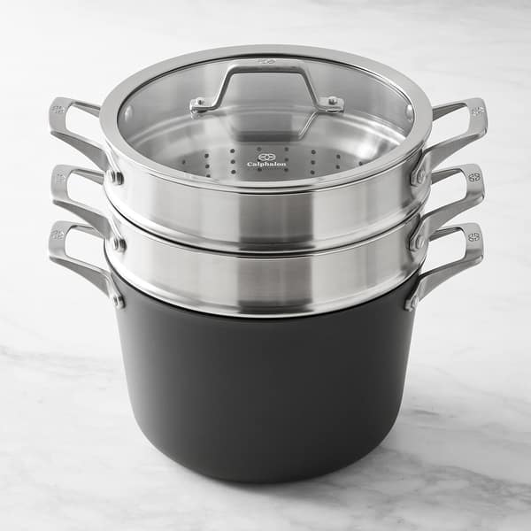 Calphalon® Premier™ Space Saving Nonstick 8-Quart Multi-Pot 