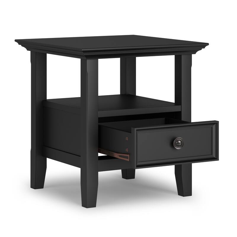 WYNDENHALL Halifax Solid Wood 19-inch Square End Table - 19 inch wide