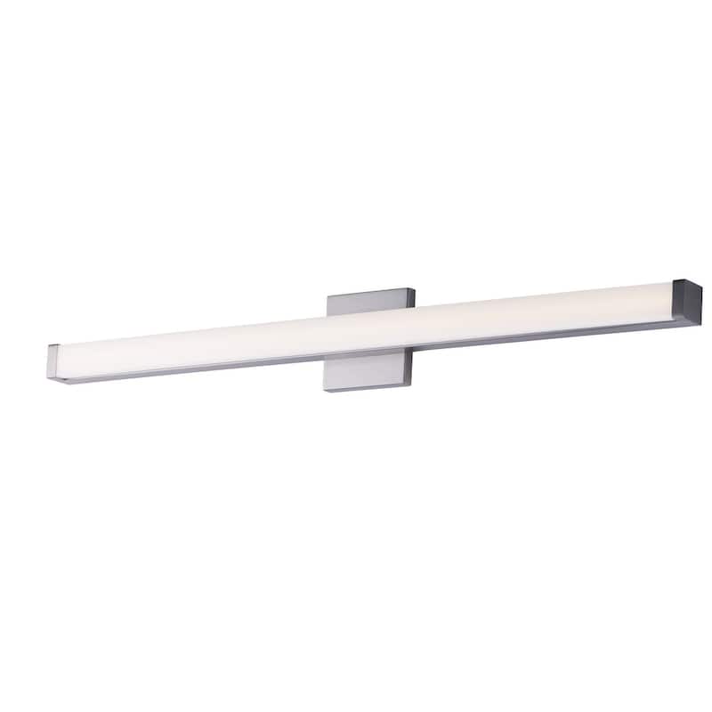 Spec 36" LED Bath Vanity - satin nickel