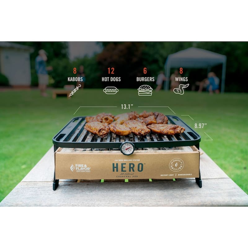 Fire & Flavor Hero Grill System