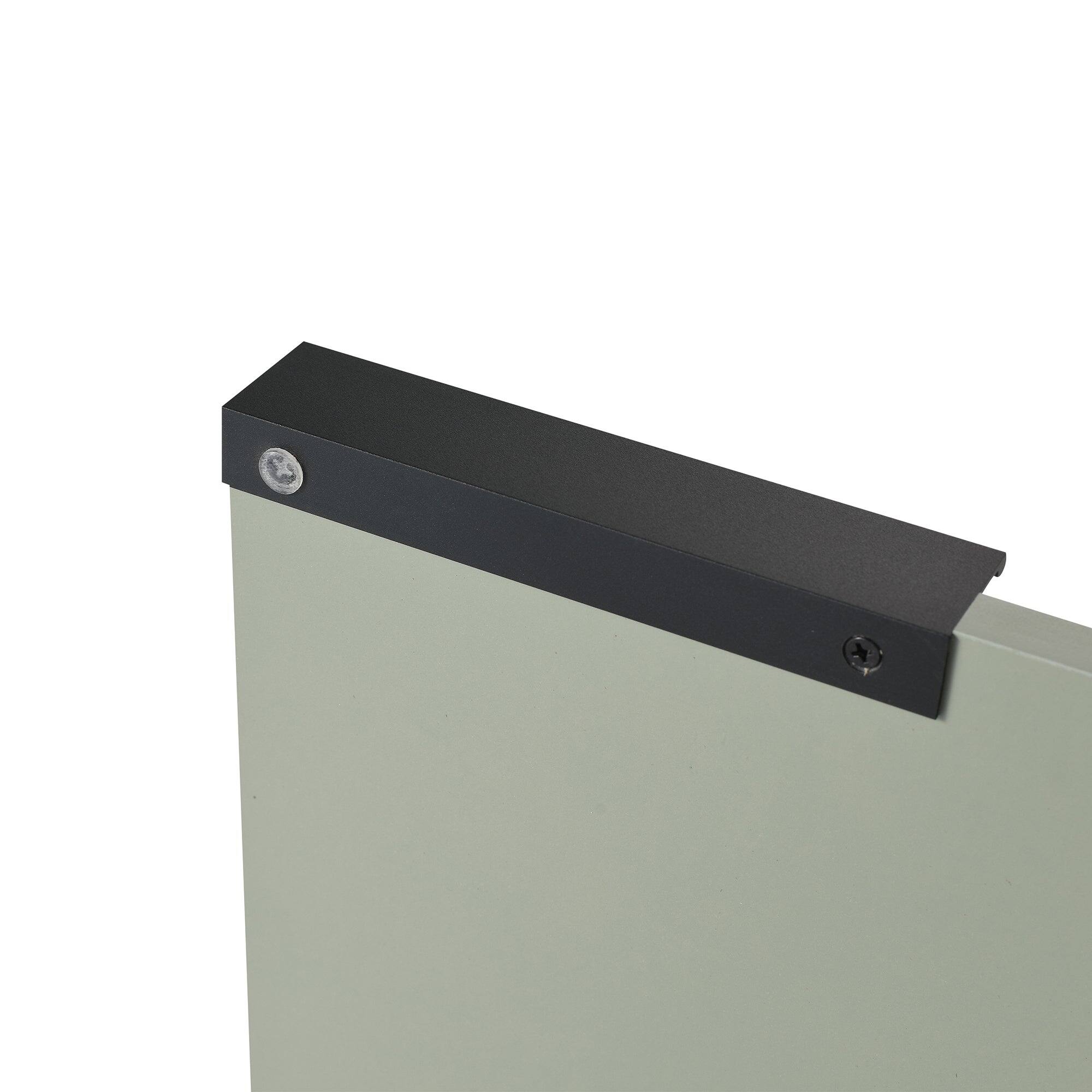 24 inch WallMounted Bathroom Vanity Set in Green with Integrated