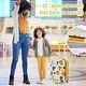 preview thumbnail 14 of 18, Costway 20" Kids Rolling Luggage Foldable Hardshell Carry-on Suitcase - See Details