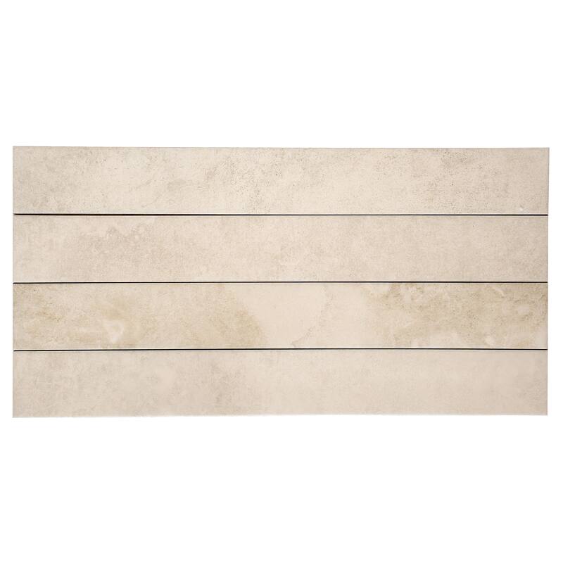 Cordera 3x24 in. Matte Porcelain Plank Wall and Floor Tile (9.68 sq ft/case, 20-Pack)