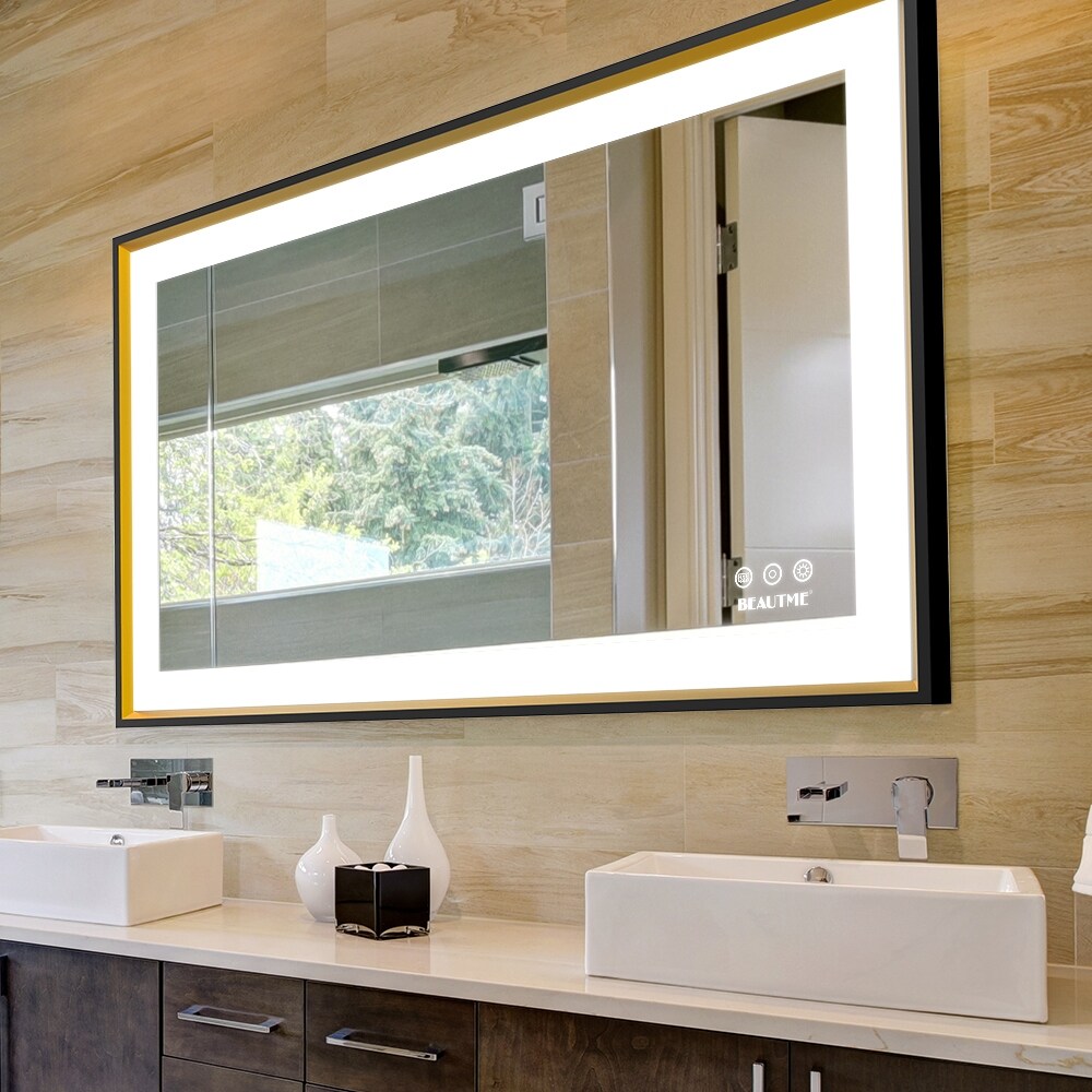 Bathroom Mirror with LED Lights Bed Bath Beyond 36242340