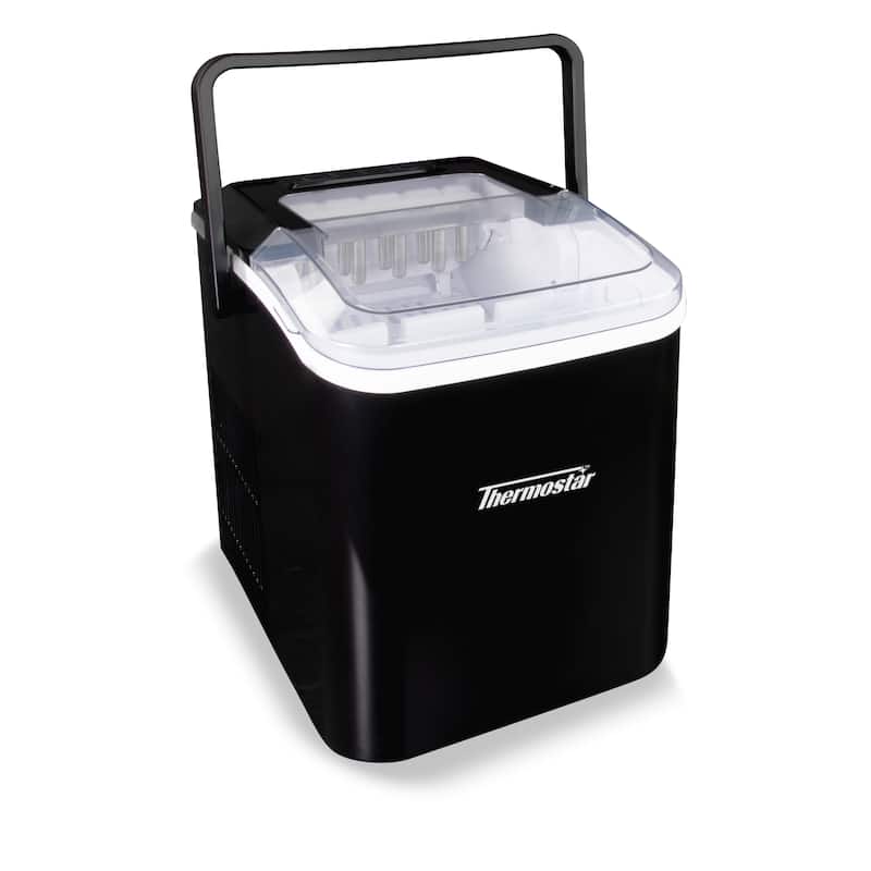 26-Pound Automatic Self-Cleaning Portable Countertop Ice Maker Machine With Handle