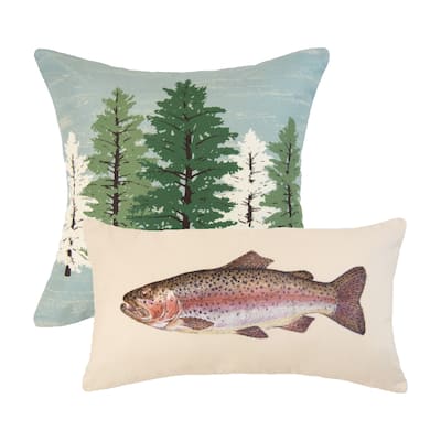 Your Lifestyle by Donna Sharp Montana Forest Polyester Decor Pillow Set