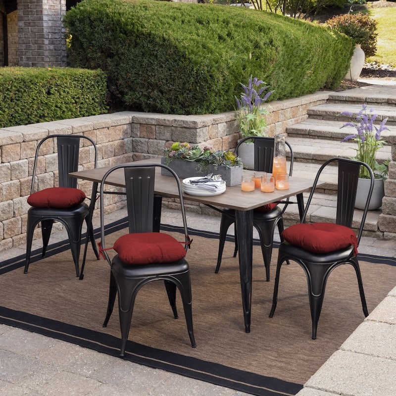 ARDEN Outdoor Seat Cushion (4 Pack) - 15"L x 14.5"W - 15"L x 14.5"W