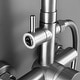 preview thumbnail 58 of 58, Outdoor 10 Inch Round Rain Shower Set with Handheld Shower (Adjustable Slider)