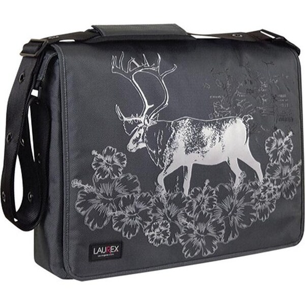 Laurex 17 Laptop Messenger Bag Gray Elk Us One Size Laurex 17 Laptop Messenger Bag Gray Elk Us One Size