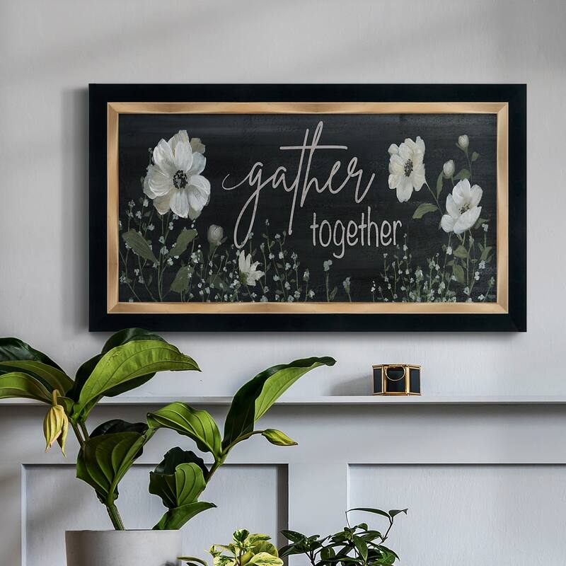 Gather Together Premium Framed Canvas- Ready to Hang