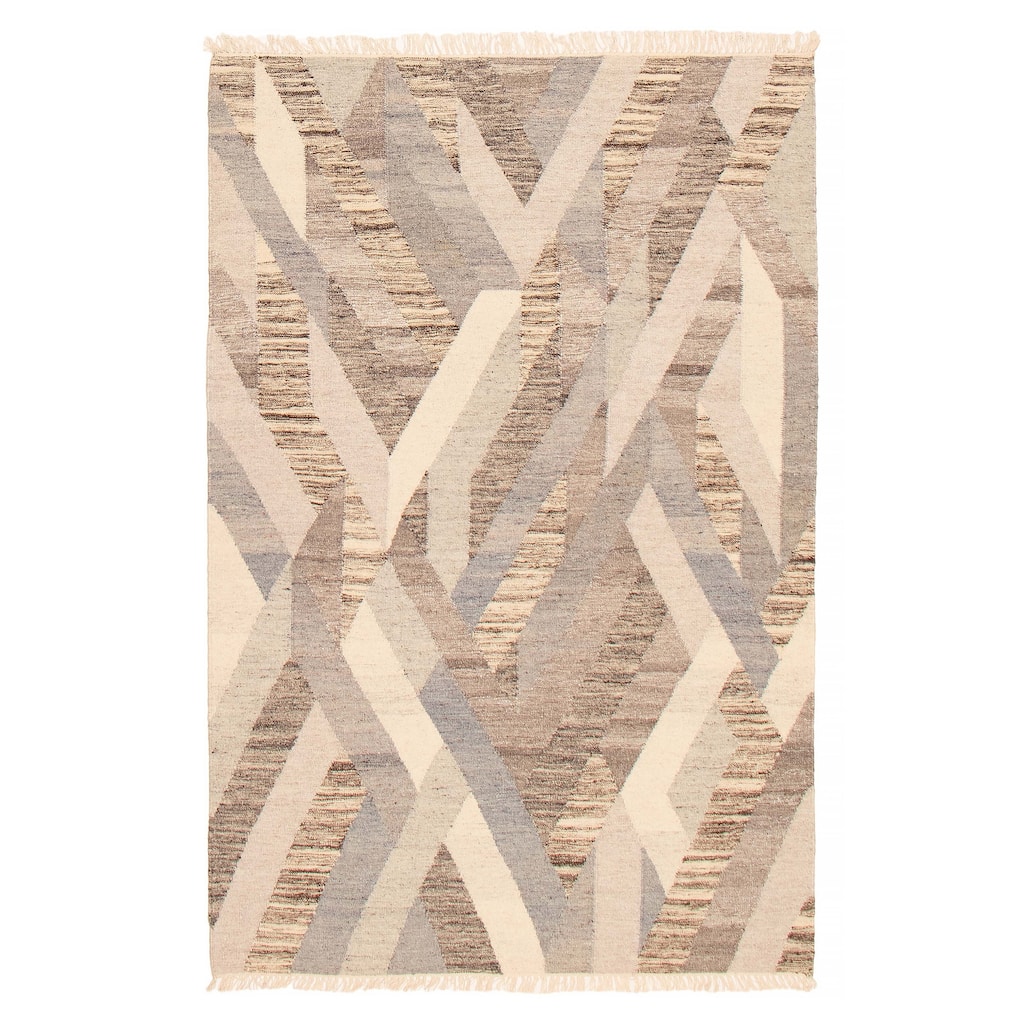 Ankara FW Grey Kilim 5'1" x 7'10" - 5'1 x 7'10
