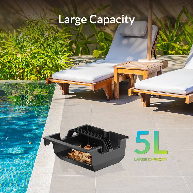 Solar Pool Cleaner w/ Remote - Auto Navigation, 24/7 Cleaning, Wall-Climbing, UV-Resistant